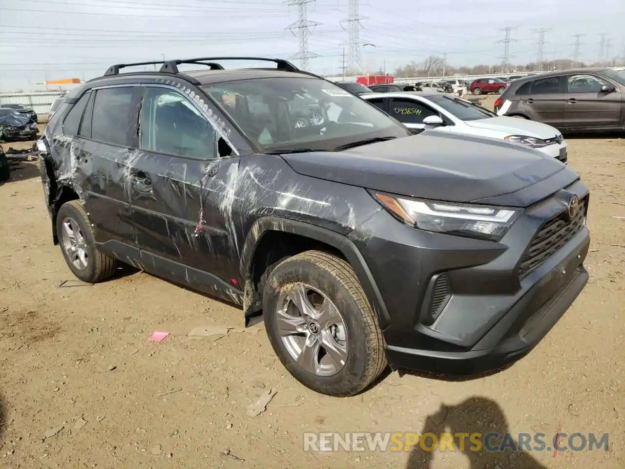 4 Фотография поврежденного автомобиля 2T3P1RFV0PW391692 TOYOTA RAV4 2023