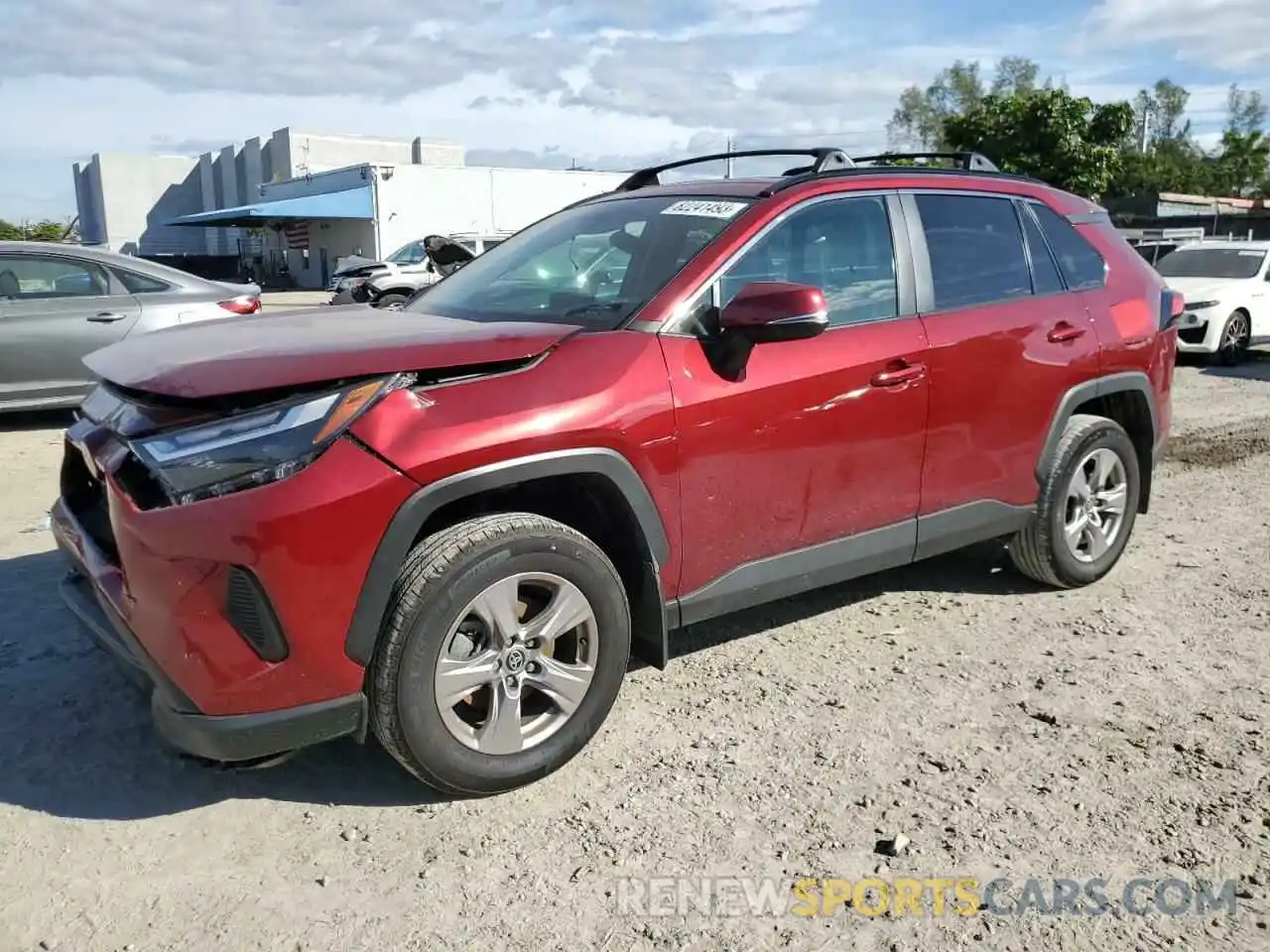 1 Photograph of a damaged car 2T3P1RFV1PW349161 TOYOTA RAV4 2023