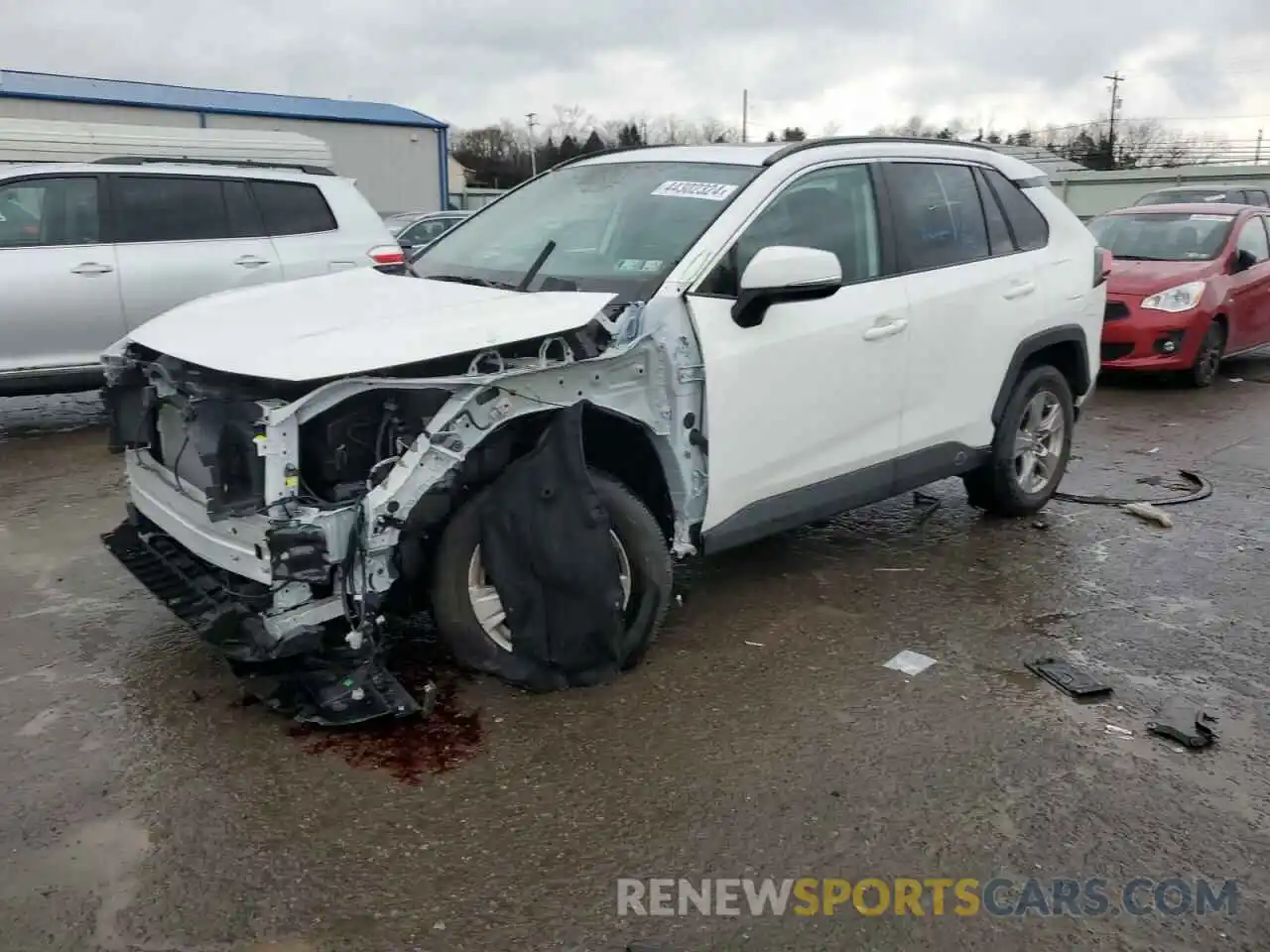 1 Photograph of a damaged car 2T3P1RFV2PC339028 TOYOTA RAV4 2023