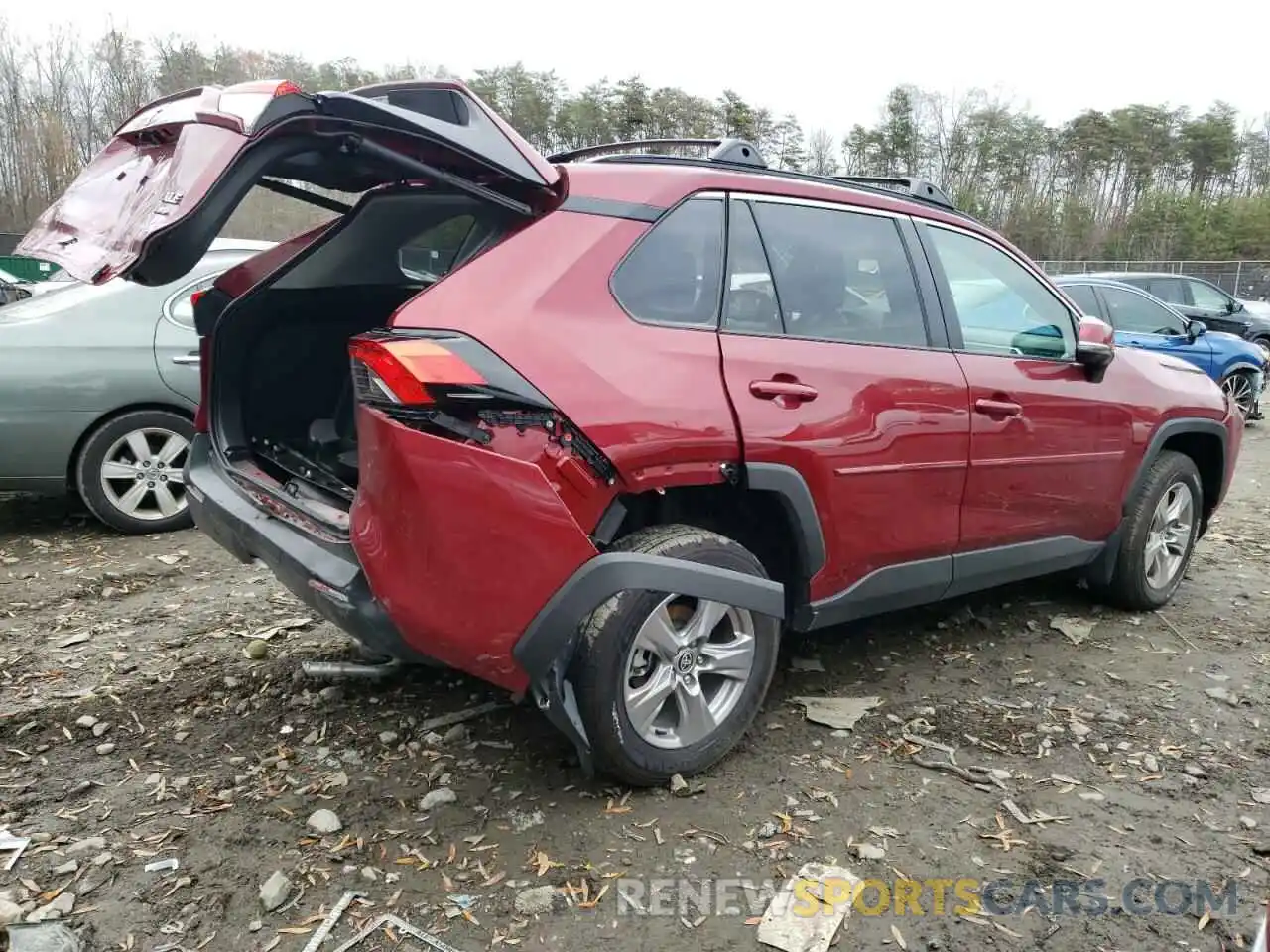 3 Фотография поврежденного автомобиля 2T3P1RFV3PW362820 TOYOTA RAV4 2023