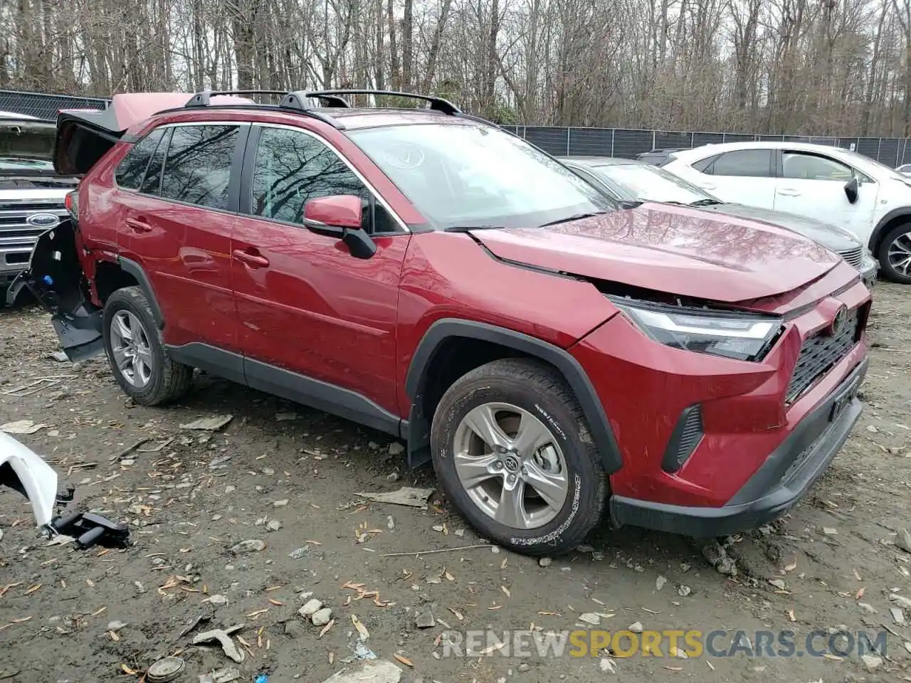 4 Photograph of a damaged car 2T3P1RFV3PW362820 TOYOTA RAV4 2023