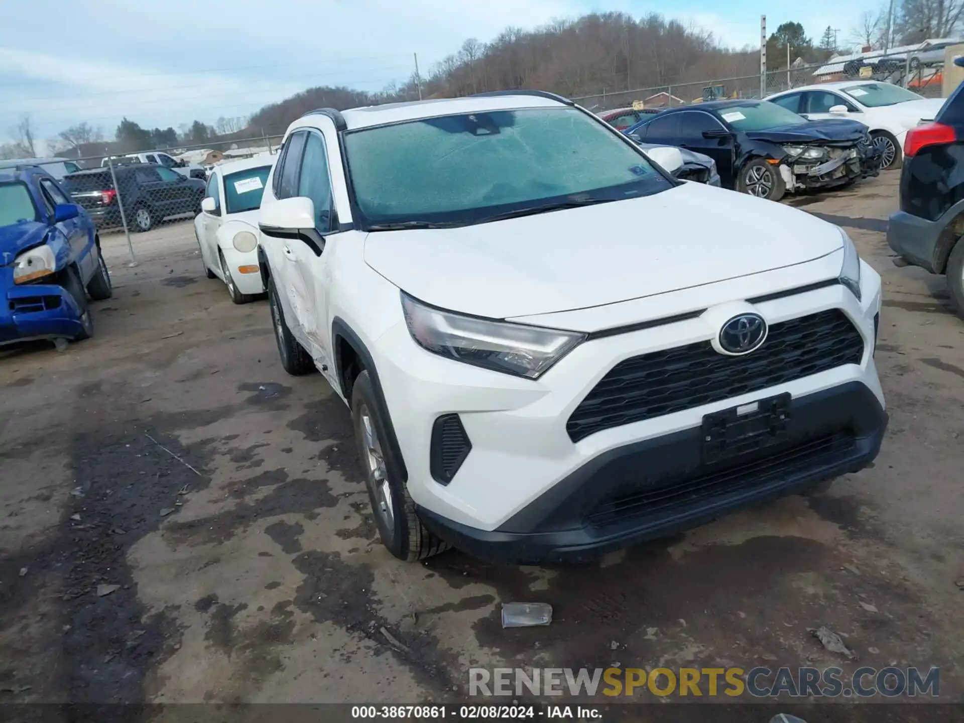 1 Photograph of a damaged car 2T3P1RFV4PC328130 TOYOTA RAV4 2023