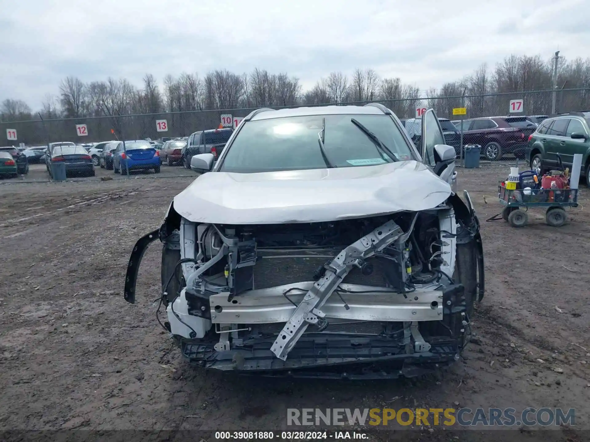 13 Photograph of a damaged car 2T3P1RFV4PC340648 TOYOTA RAV4 2023