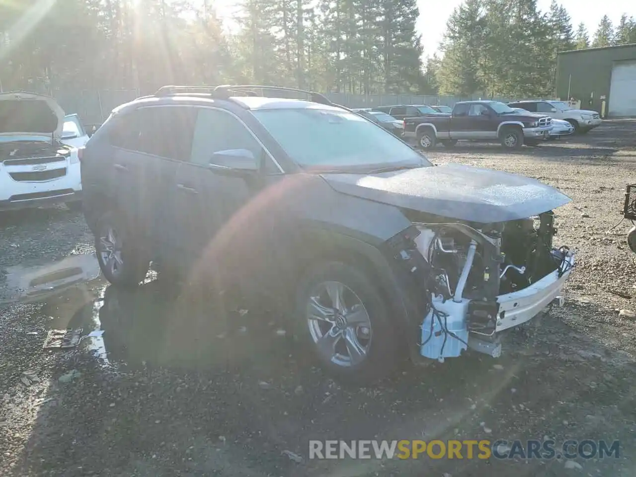 4 Photograph of a damaged car 2T3P1RFV4PC385136 TOYOTA RAV4 2023