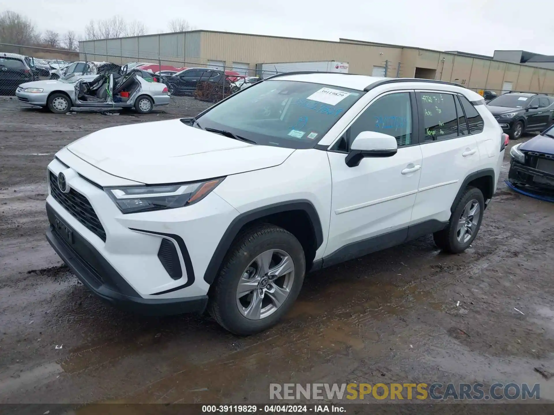 2 Photograph of a damaged car 2T3P1RFV5PC329352 TOYOTA RAV4 2023