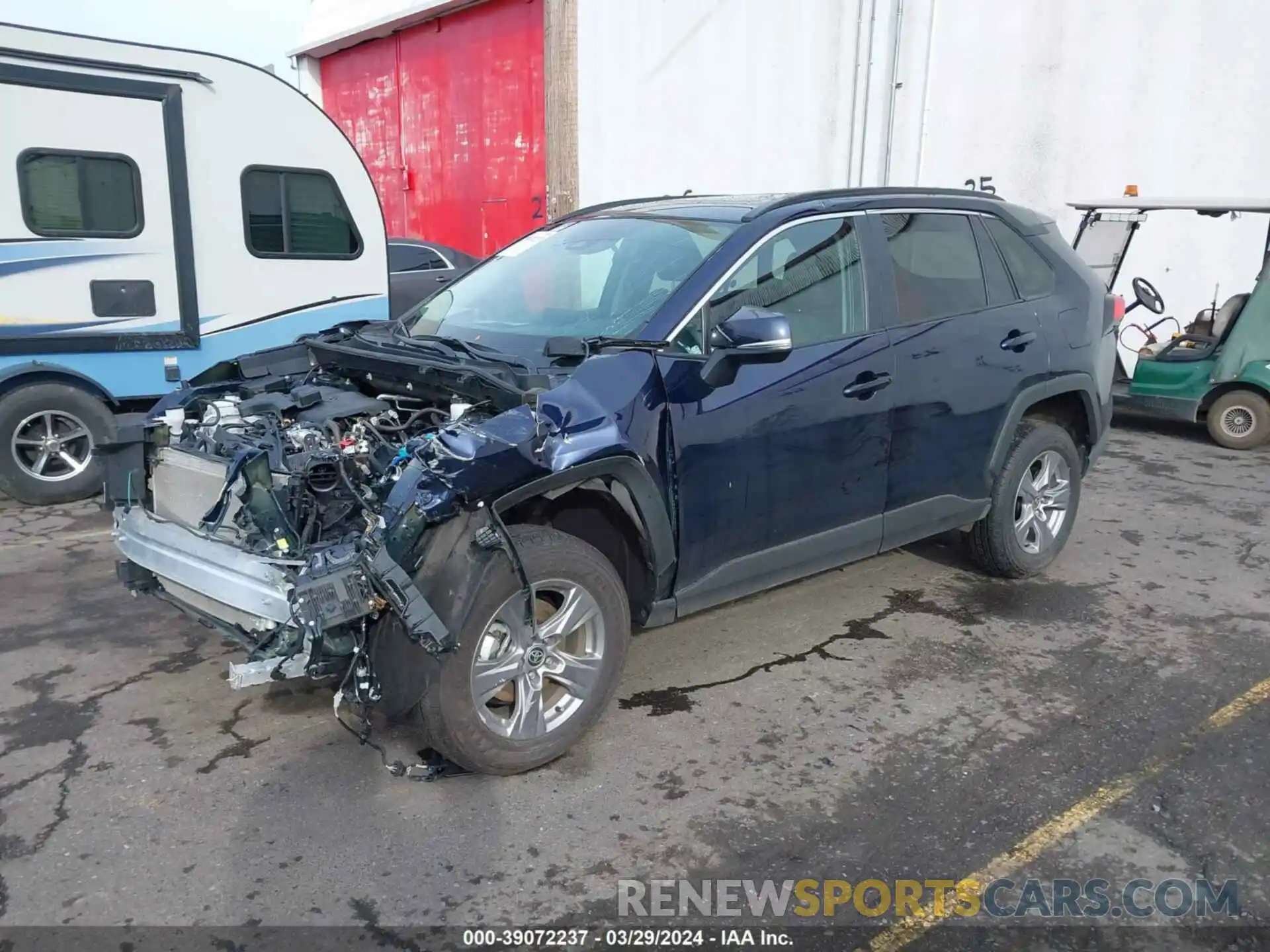 2 Фотография поврежденного автомобиля 2T3P1RFV5PW398332 TOYOTA RAV4 2023