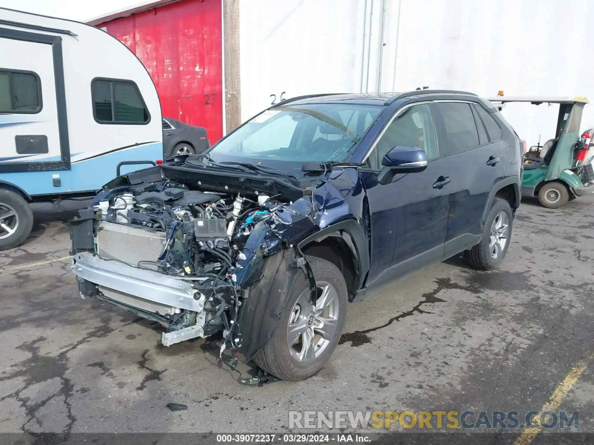 6 Фотография поврежденного автомобиля 2T3P1RFV5PW398332 TOYOTA RAV4 2023