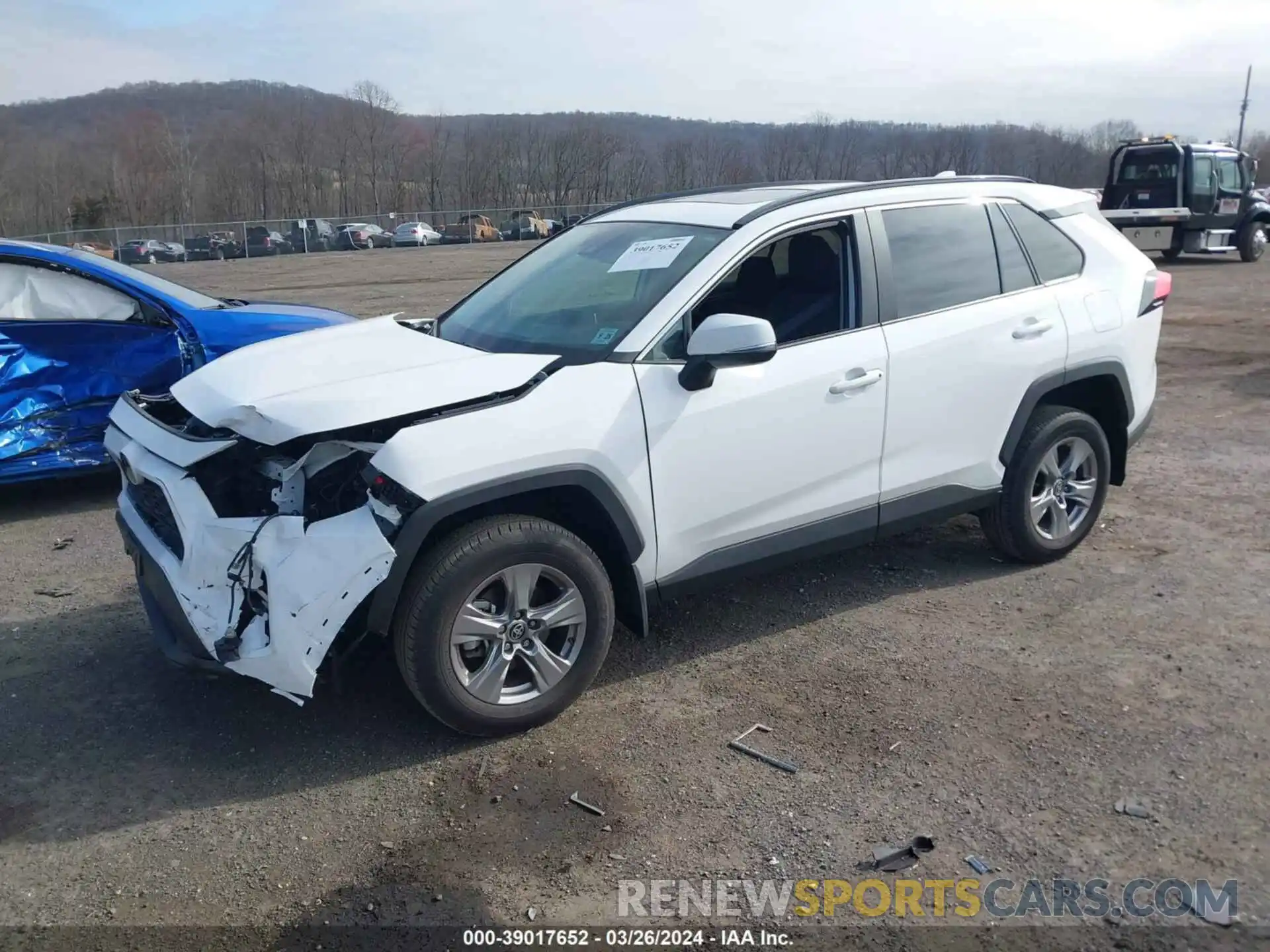 2 Photograph of a damaged car 2T3P1RFVXPC380734 TOYOTA RAV4 2023