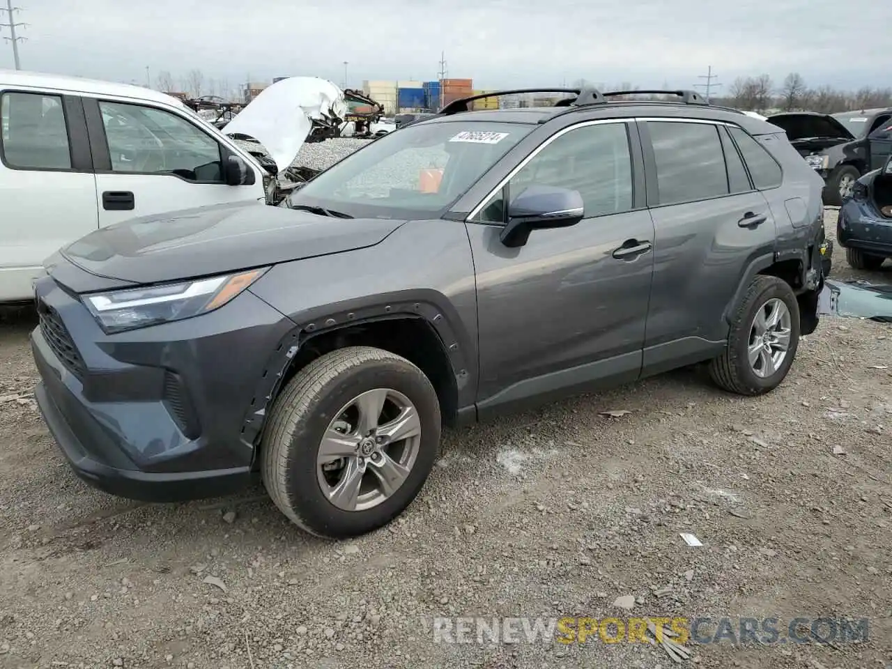 1 Photograph of a damaged car 2T3P1RFVXPW396186 TOYOTA RAV4 2023