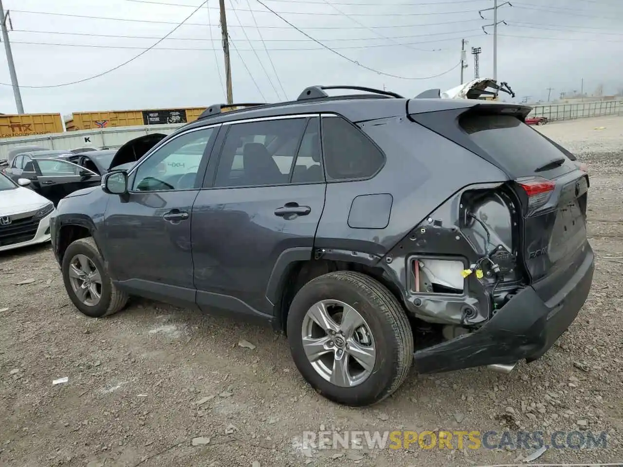 2 Photograph of a damaged car 2T3P1RFVXPW396186 TOYOTA RAV4 2023