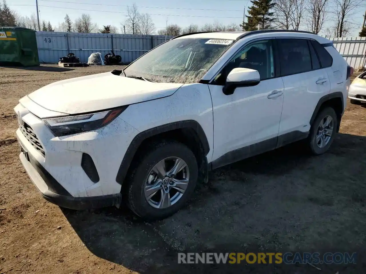 1 Photograph of a damaged car 2T3RWRFV5PW165352 TOYOTA RAV4 2023