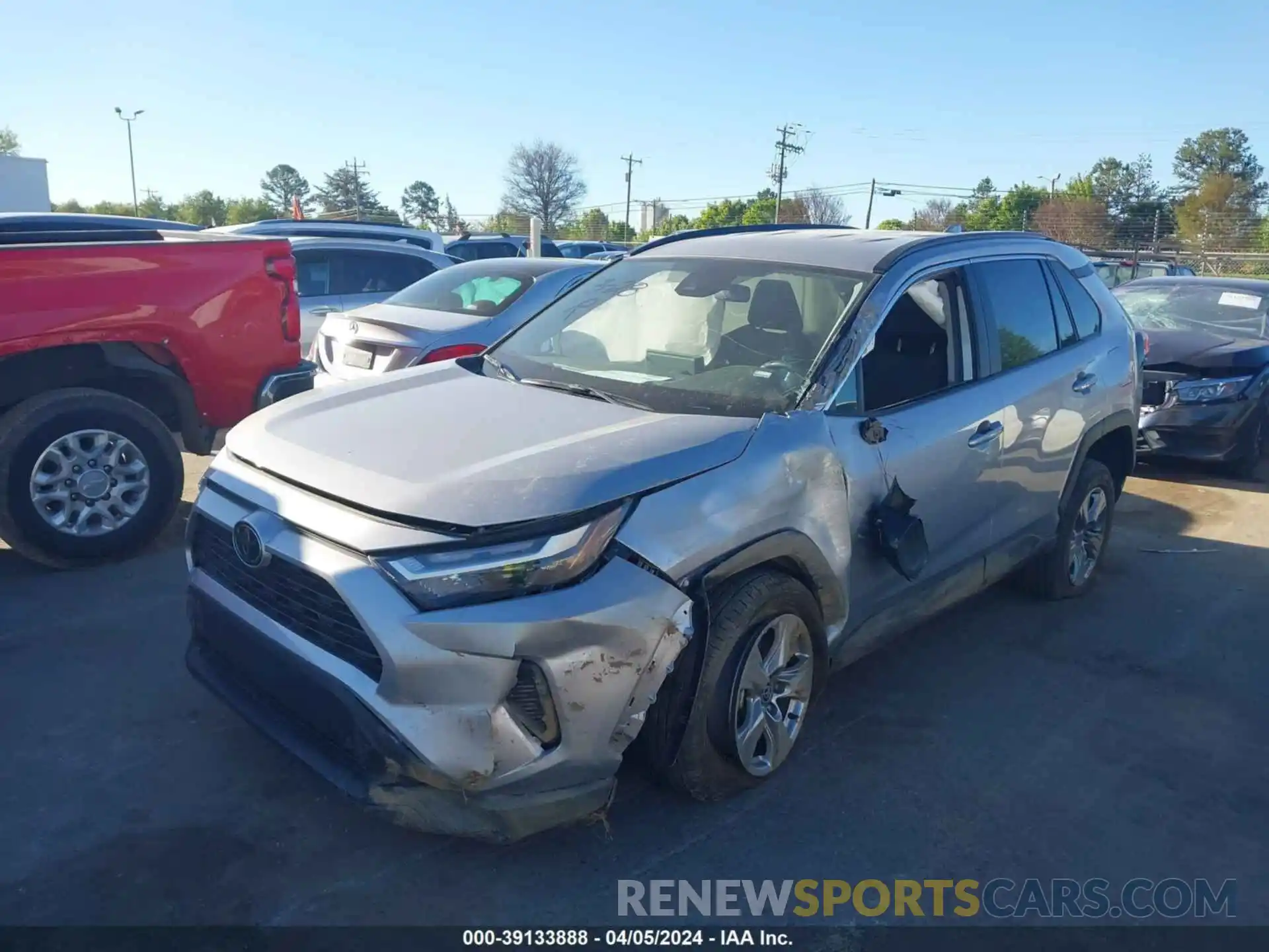 2 Photograph of a damaged car 2T3W1RFV1PC220673 TOYOTA RAV4 2023