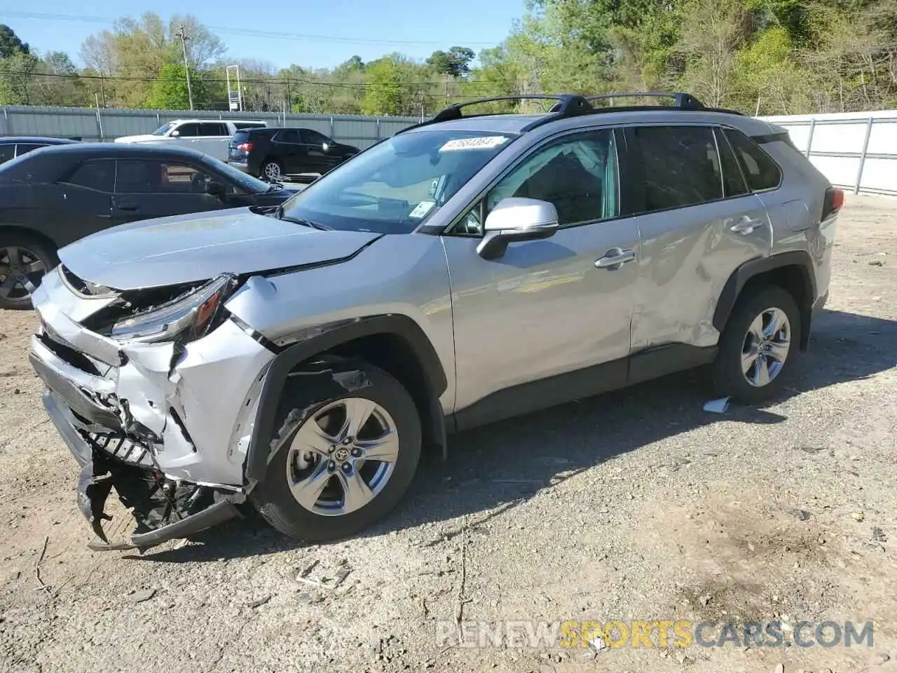 1 Photograph of a damaged car 2T3W1RFV3PC218729 TOYOTA RAV4 2023