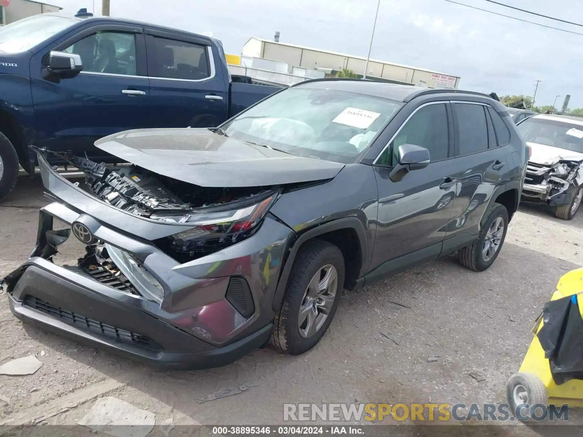 2 Photograph of a damaged car 2T3W1RFV3PC251326 TOYOTA RAV4 2023