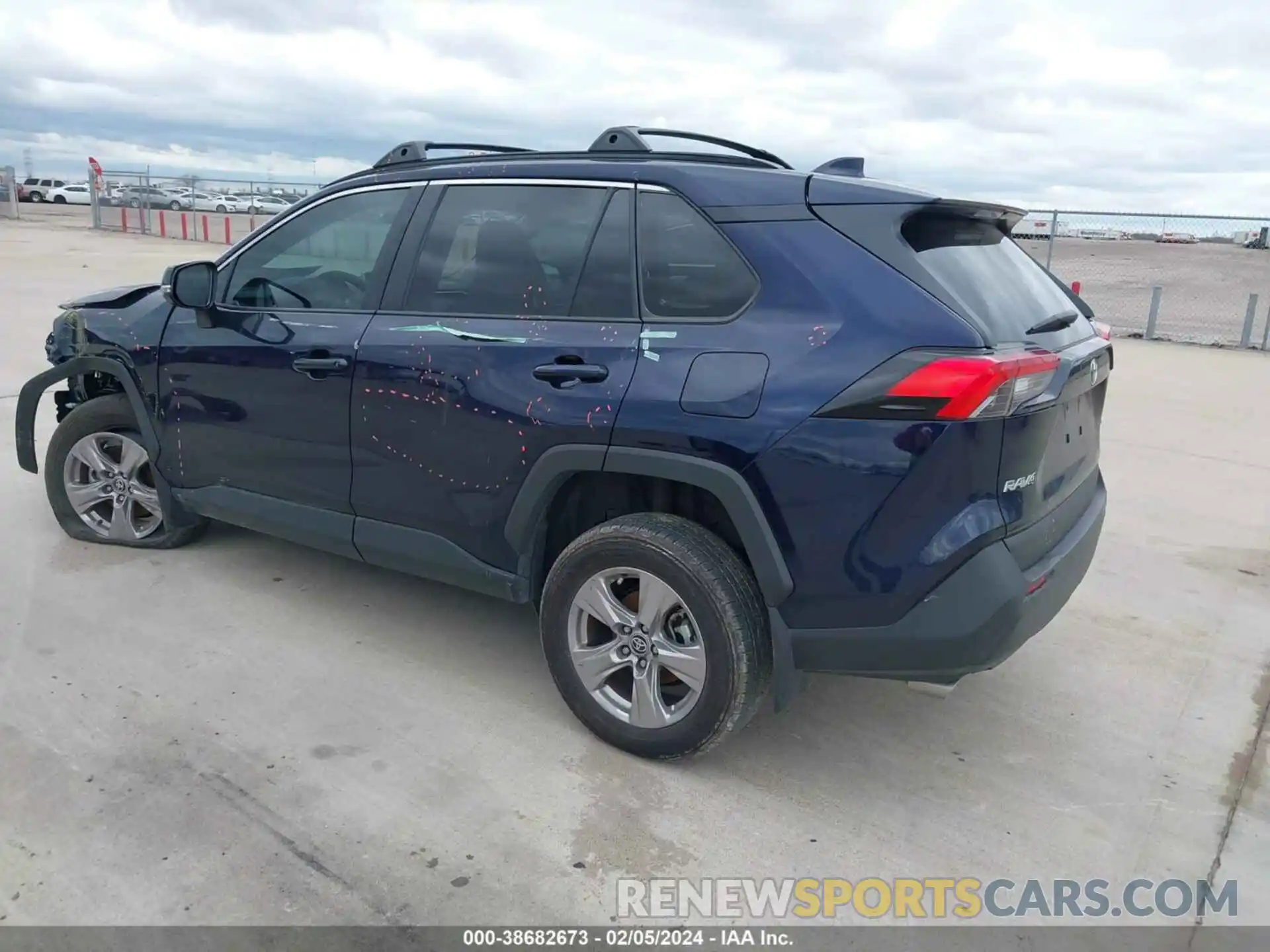 3 Photograph of a damaged car 2T3W1RFV4PW239670 TOYOTA RAV4 2023