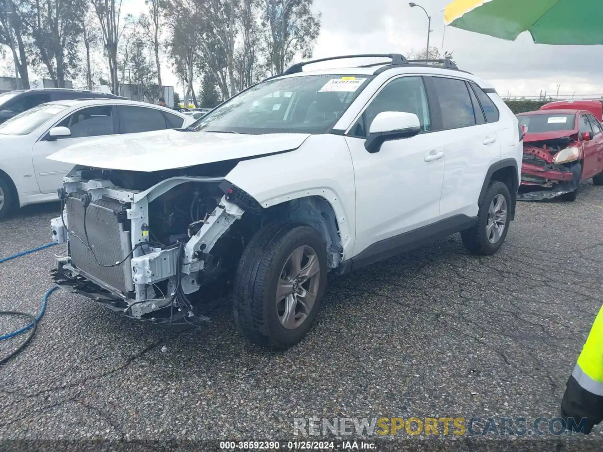 2 Photograph of a damaged car 2T3W1RFV6PC225027 TOYOTA RAV4 2023