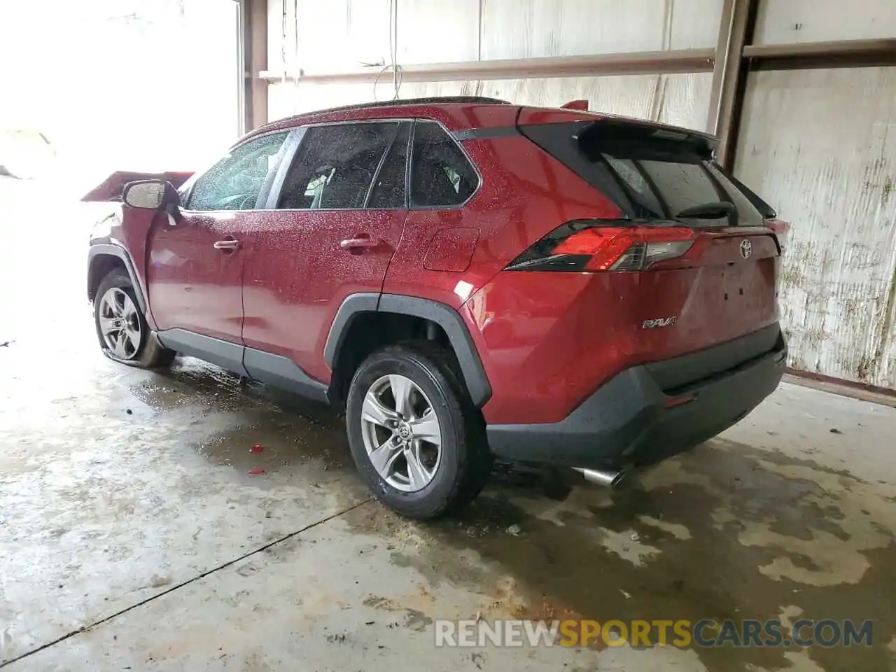 2 Photograph of a damaged car 2T3W1RFV6PW264540 TOYOTA RAV4 2023