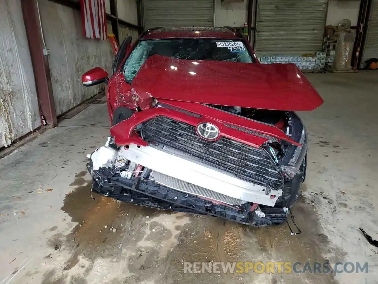 5 Photograph of a damaged car 2T3W1RFV6PW264540 TOYOTA RAV4 2023