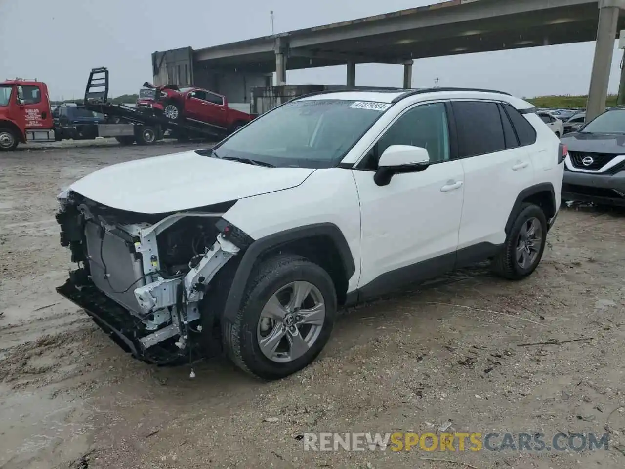 1 Photograph of a damaged car 2T3W1RFV8PC230990 TOYOTA RAV4 2023