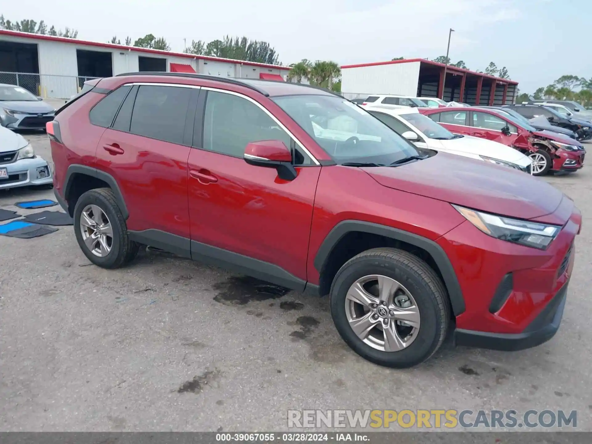 1 Photograph of a damaged car 2T3W1RFV8PW282361 TOYOTA RAV4 2023