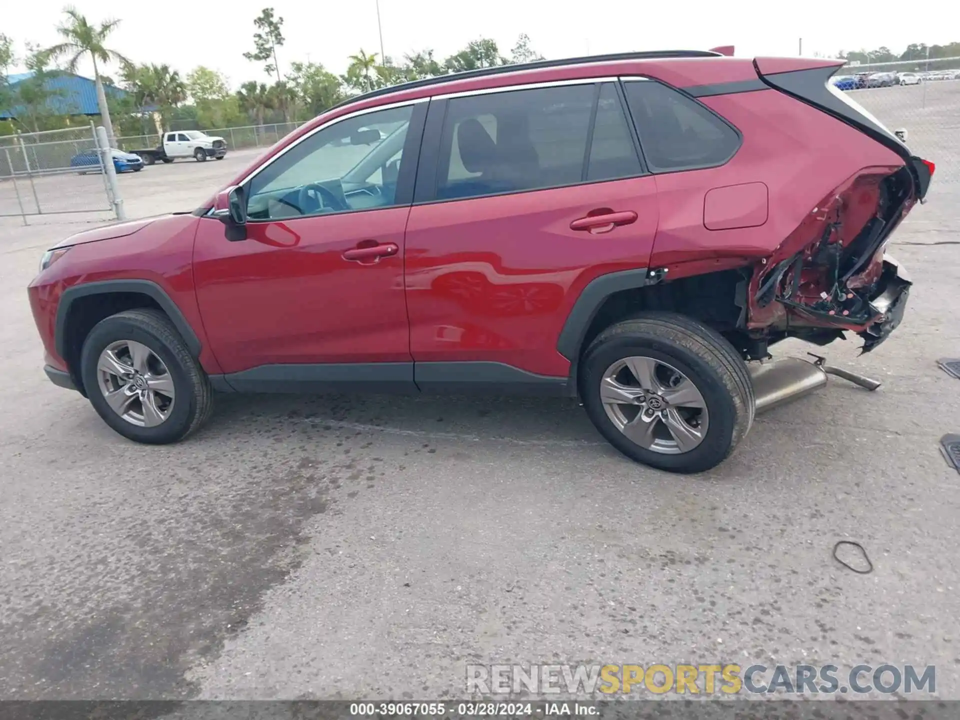 14 Photograph of a damaged car 2T3W1RFV8PW282361 TOYOTA RAV4 2023