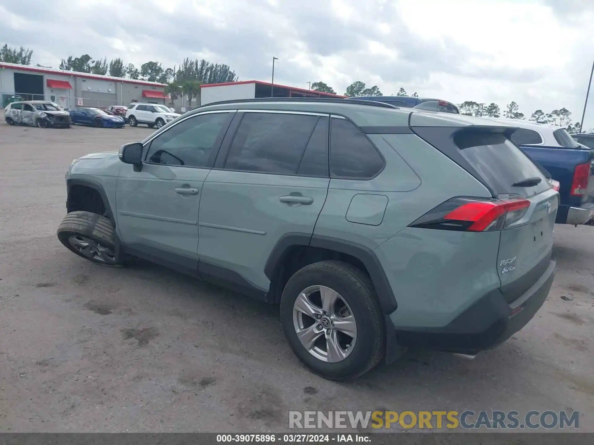 3 Photograph of a damaged car 2T3W1RFV9PW260854 TOYOTA RAV4 2023