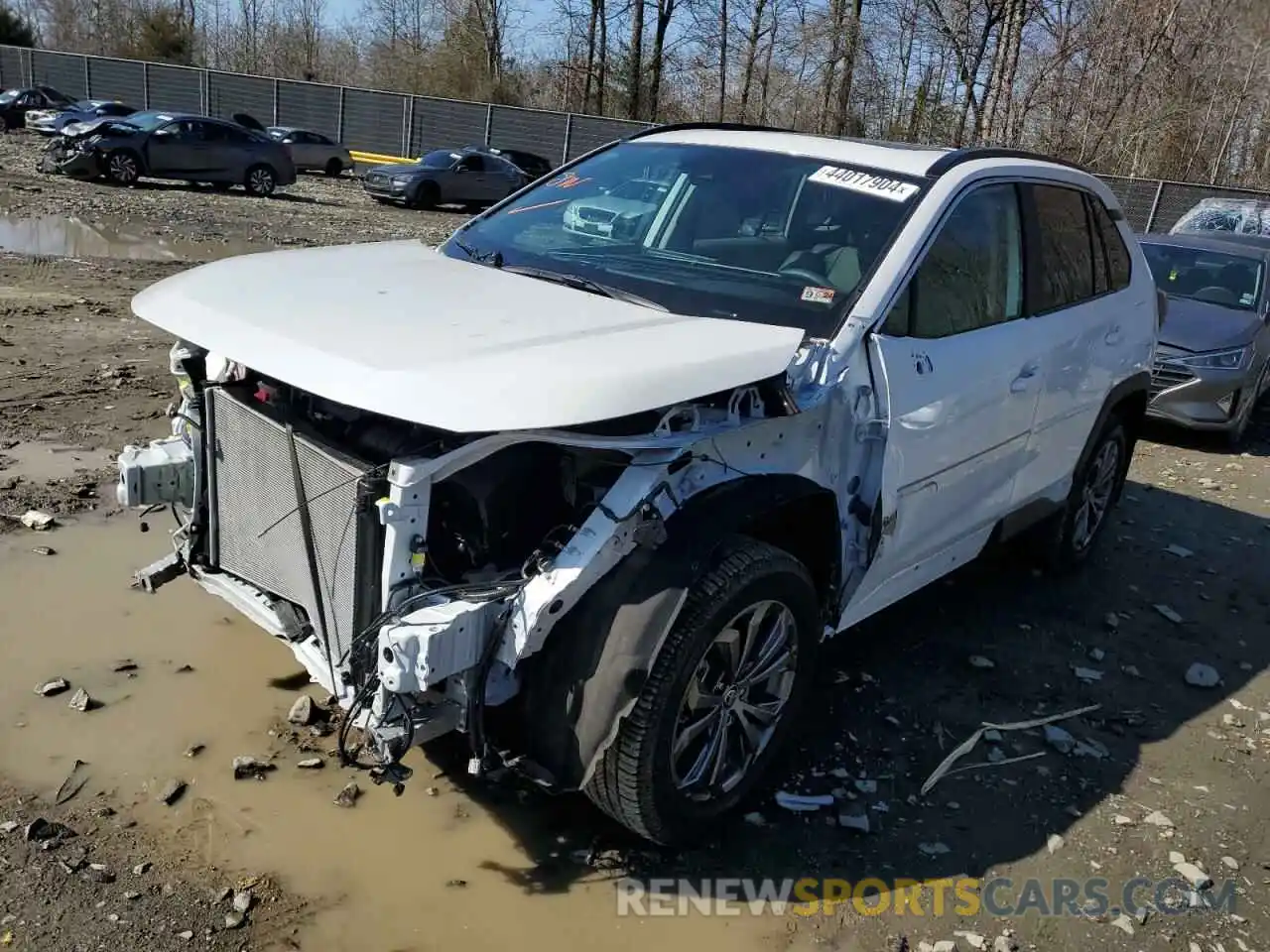 1 Photograph of a damaged car 4T3B6RFV5PU131686 TOYOTA RAV4 2023