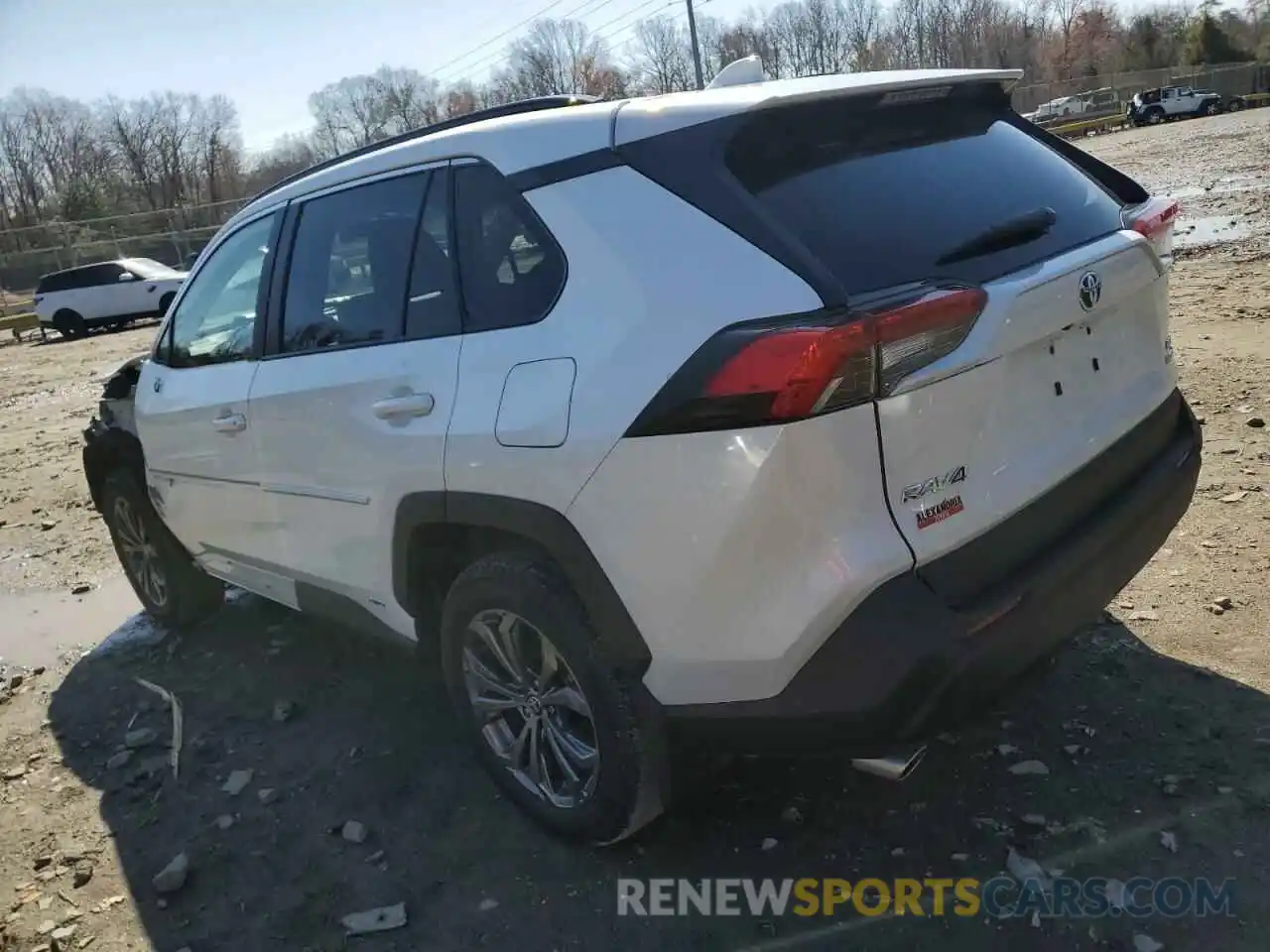 2 Photograph of a damaged car 4T3B6RFV5PU131686 TOYOTA RAV4 2023