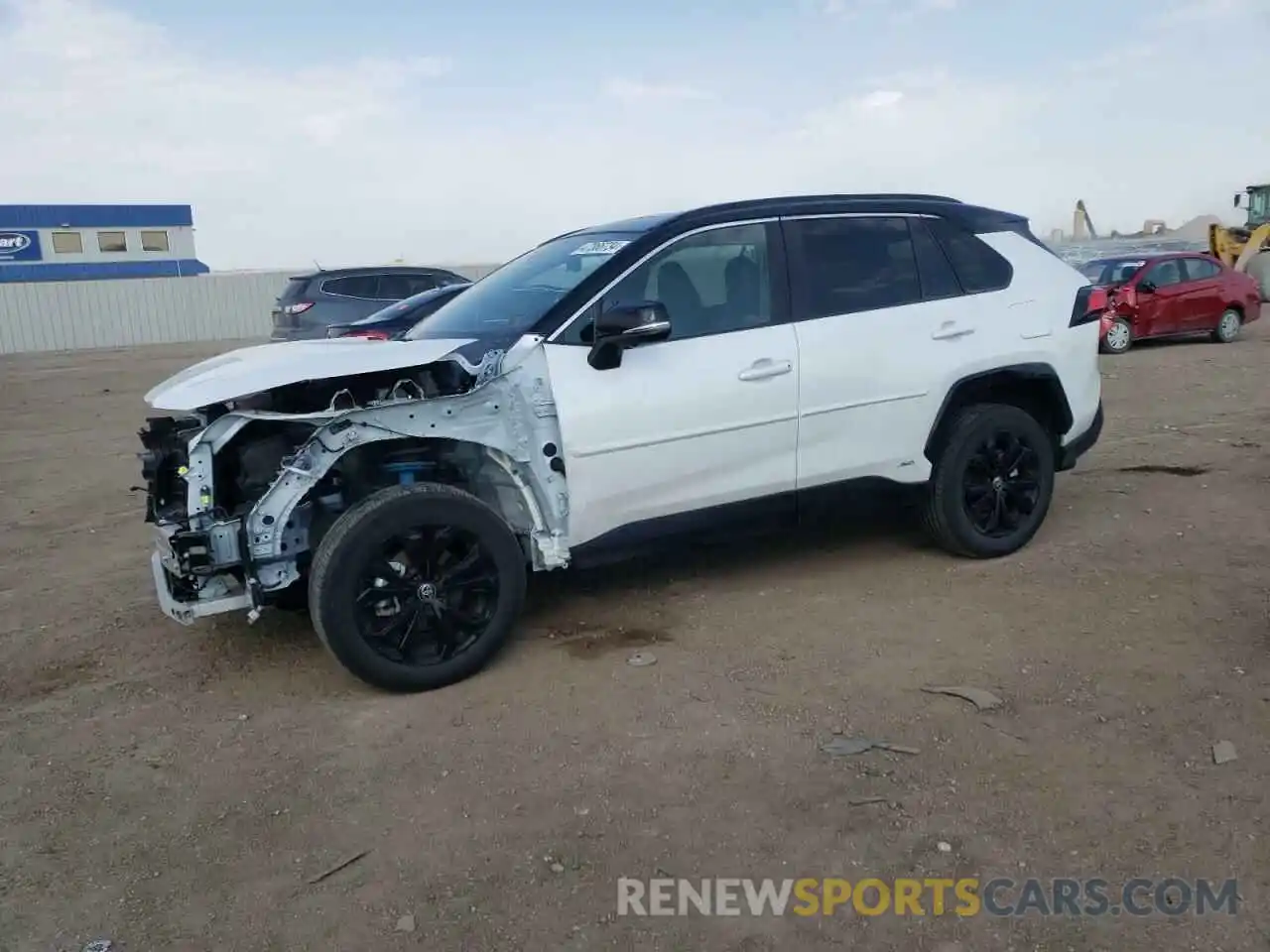 1 Photograph of a damaged car 4T3E6RFV3PU120389 TOYOTA RAV4 2023