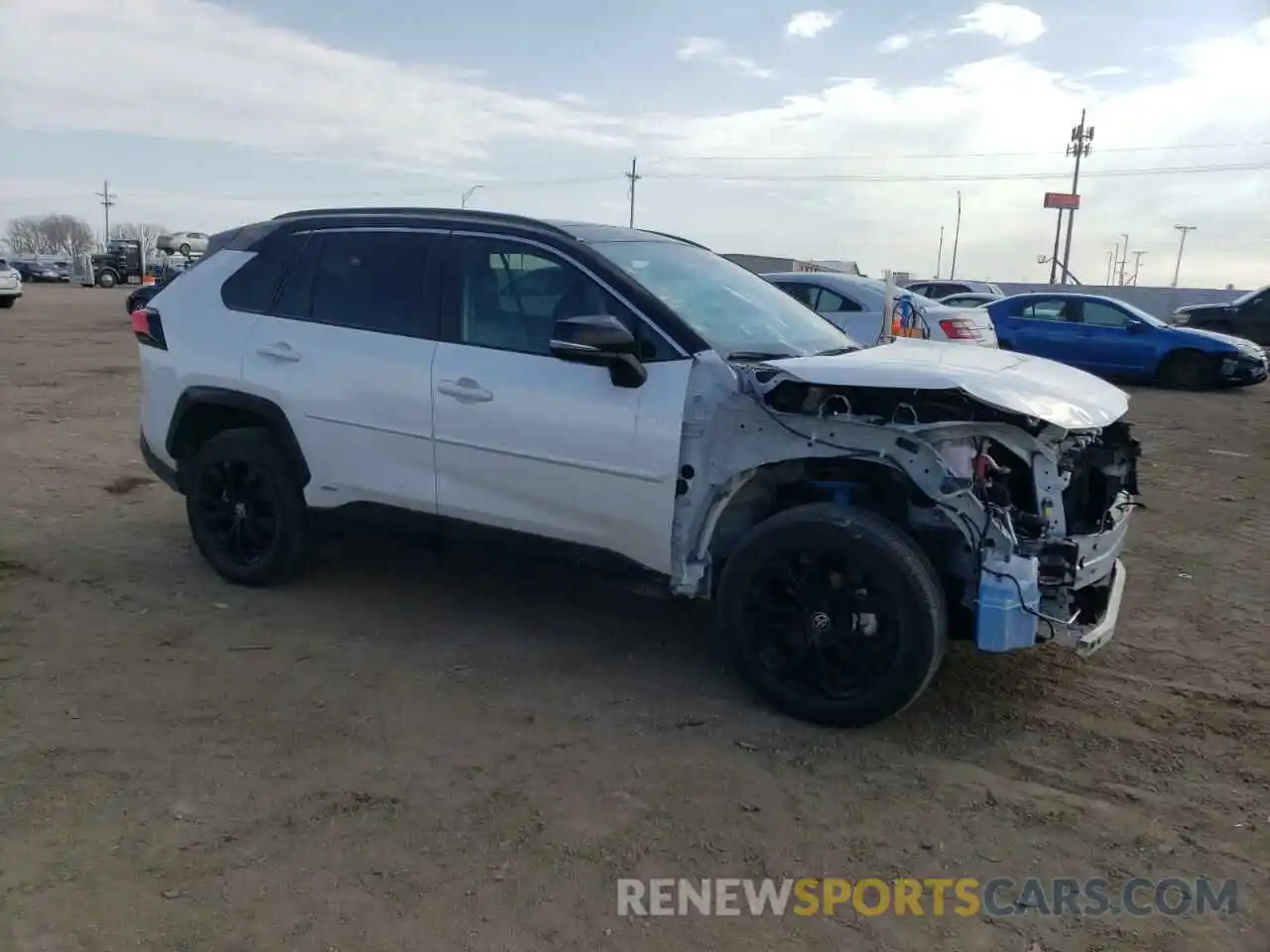 4 Photograph of a damaged car 4T3E6RFV3PU120389 TOYOTA RAV4 2023