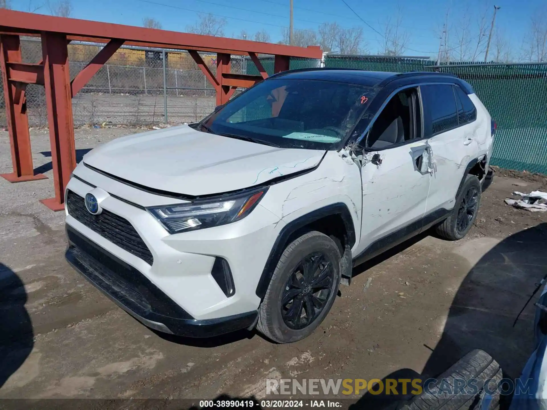 2 Photograph of a damaged car 4T3E6RFV8PU110523 TOYOTA RAV4 2023