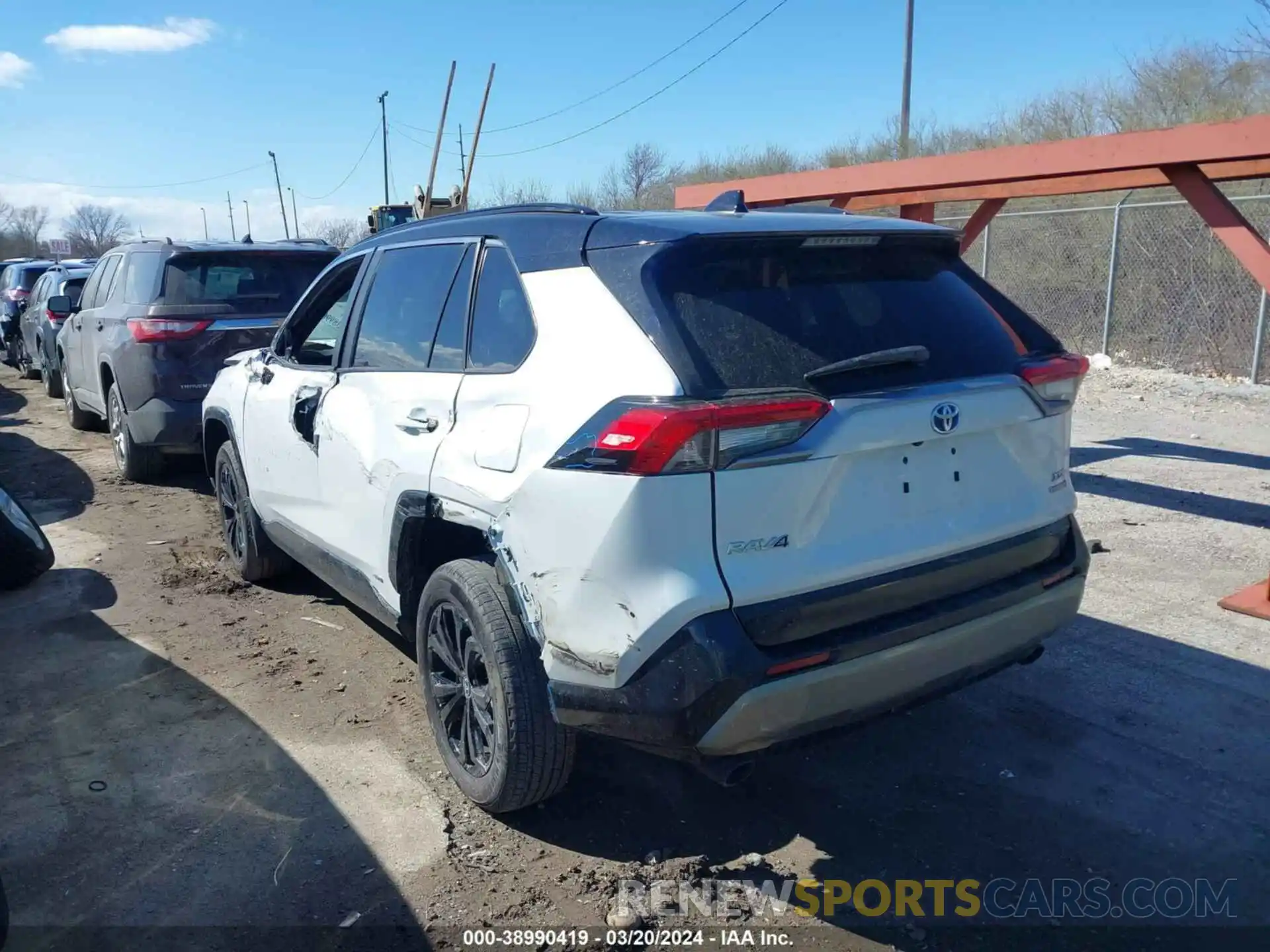 3 Photograph of a damaged car 4T3E6RFV8PU110523 TOYOTA RAV4 2023