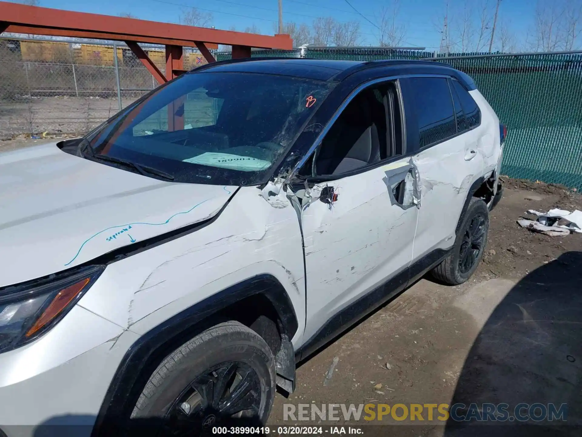 6 Photograph of a damaged car 4T3E6RFV8PU110523 TOYOTA RAV4 2023