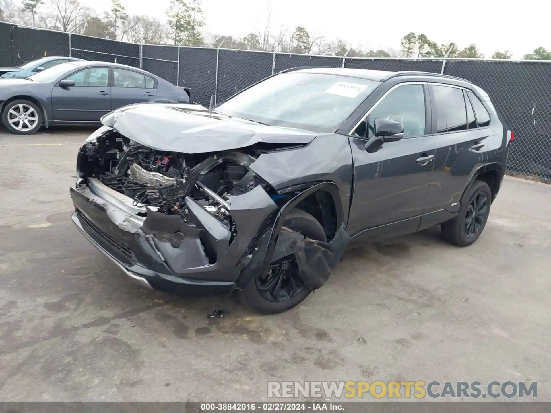 2 Photograph of a damaged car 4T3E6RFVXPU118297 TOYOTA RAV4 2023