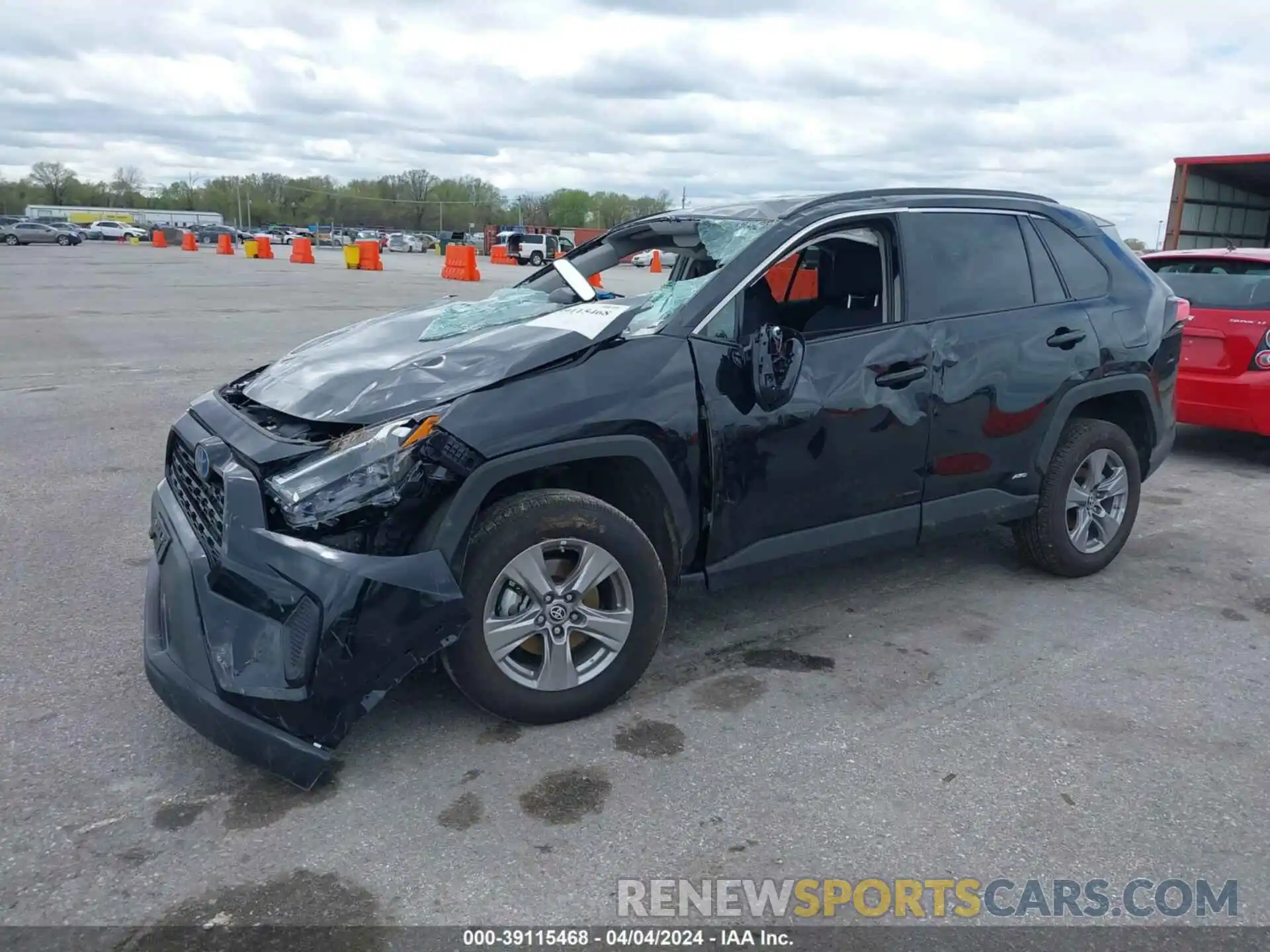 2 Photograph of a damaged car 4T3LWRFV0PU105517 TOYOTA RAV4 2023