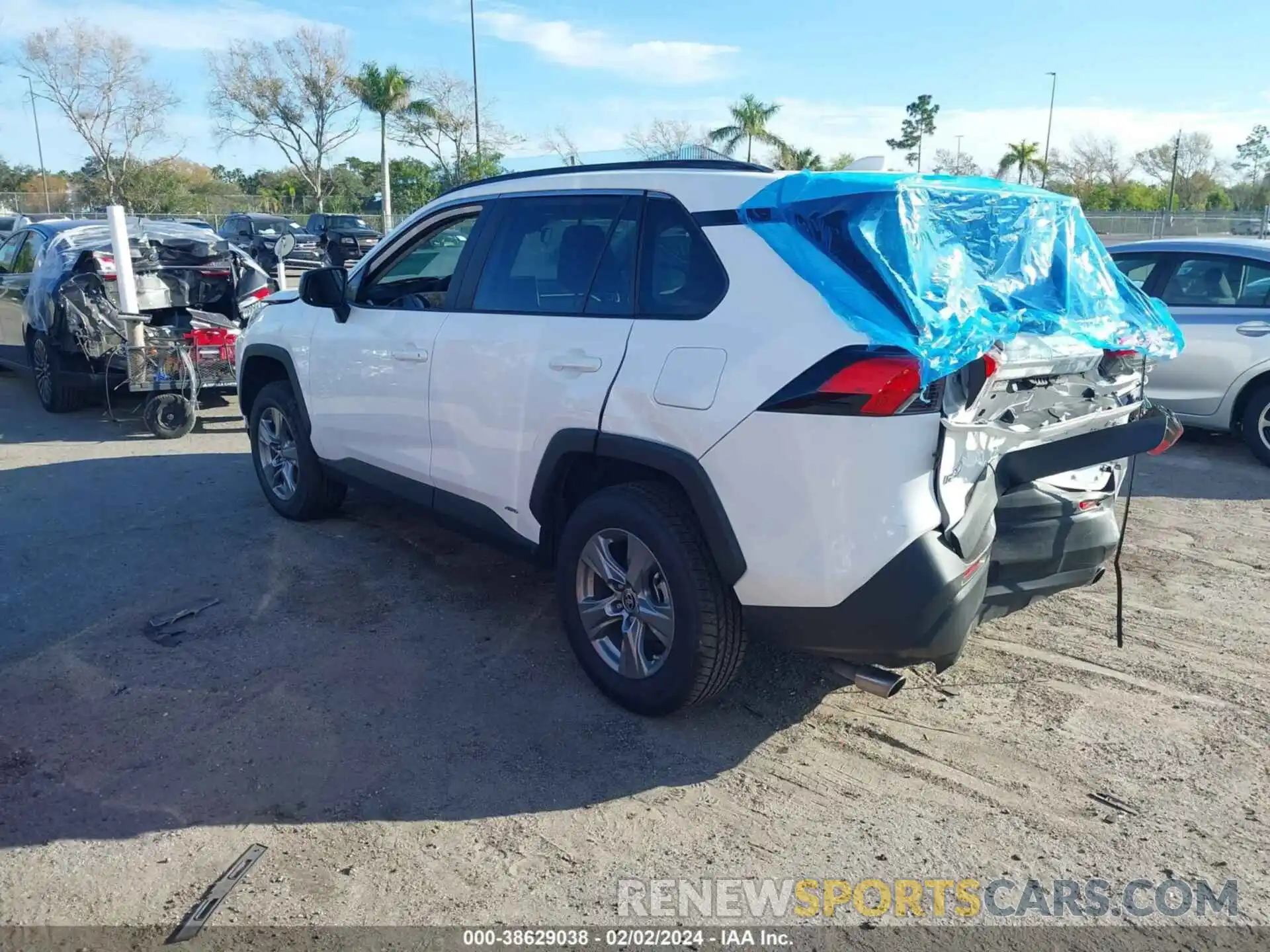 3 Photograph of a damaged car 4T3LWRFV2PU105776 TOYOTA RAV4 2023