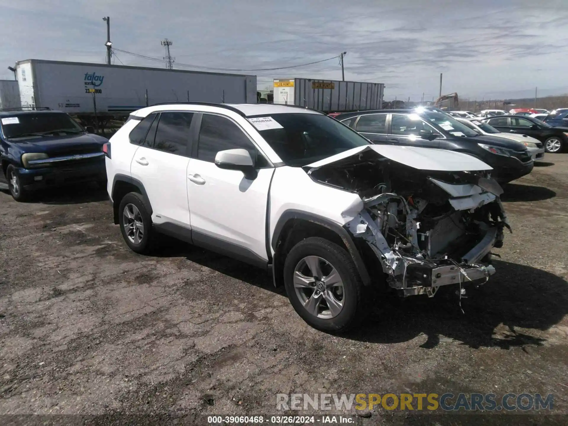 1 Photograph of a damaged car 4T3MWRFV5PU099637 TOYOTA RAV4 2023