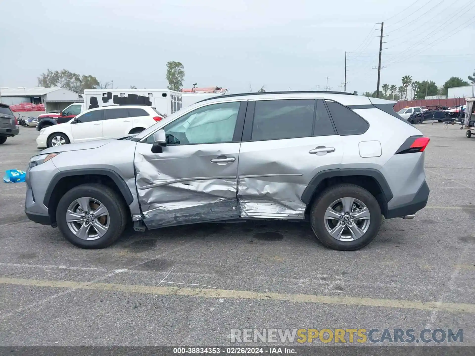 14 Photograph of a damaged car 4T3MWRFV6PU085617 TOYOTA RAV4 2023