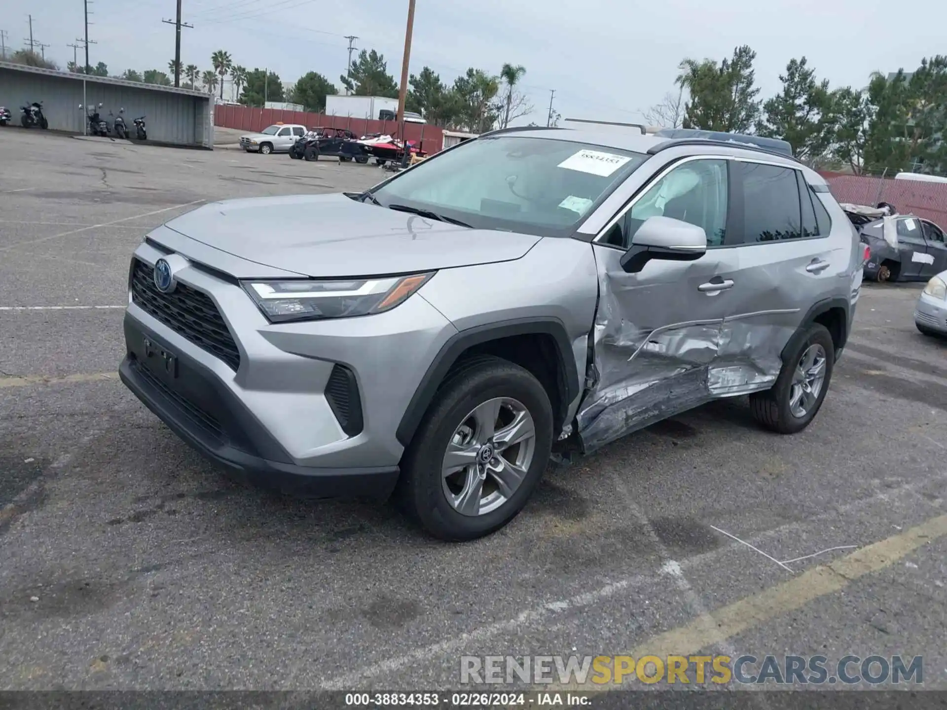 2 Photograph of a damaged car 4T3MWRFV6PU085617 TOYOTA RAV4 2023