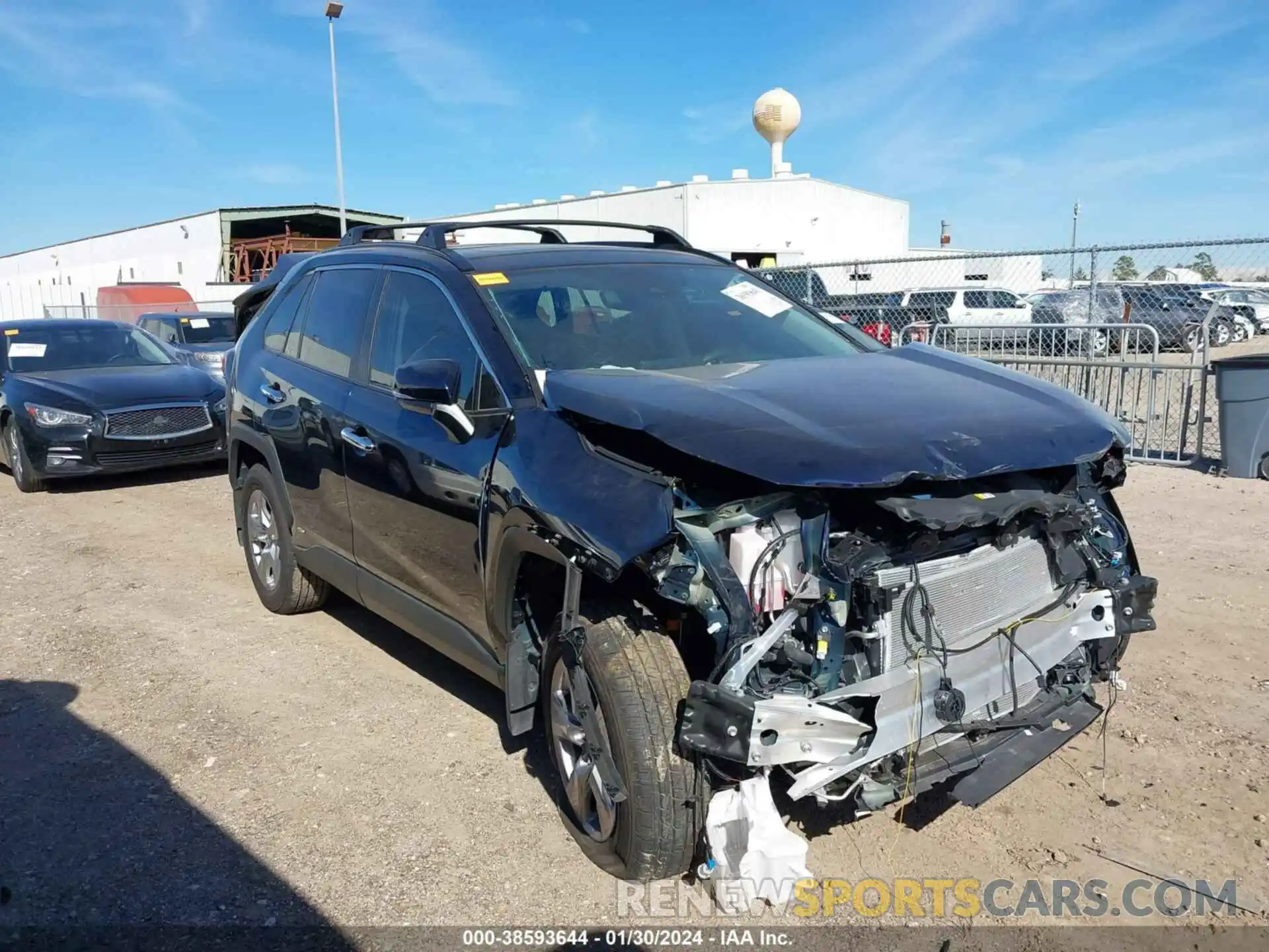 1 Photograph of a damaged car 4T3RWRFV3PU103190 TOYOTA RAV4 2023