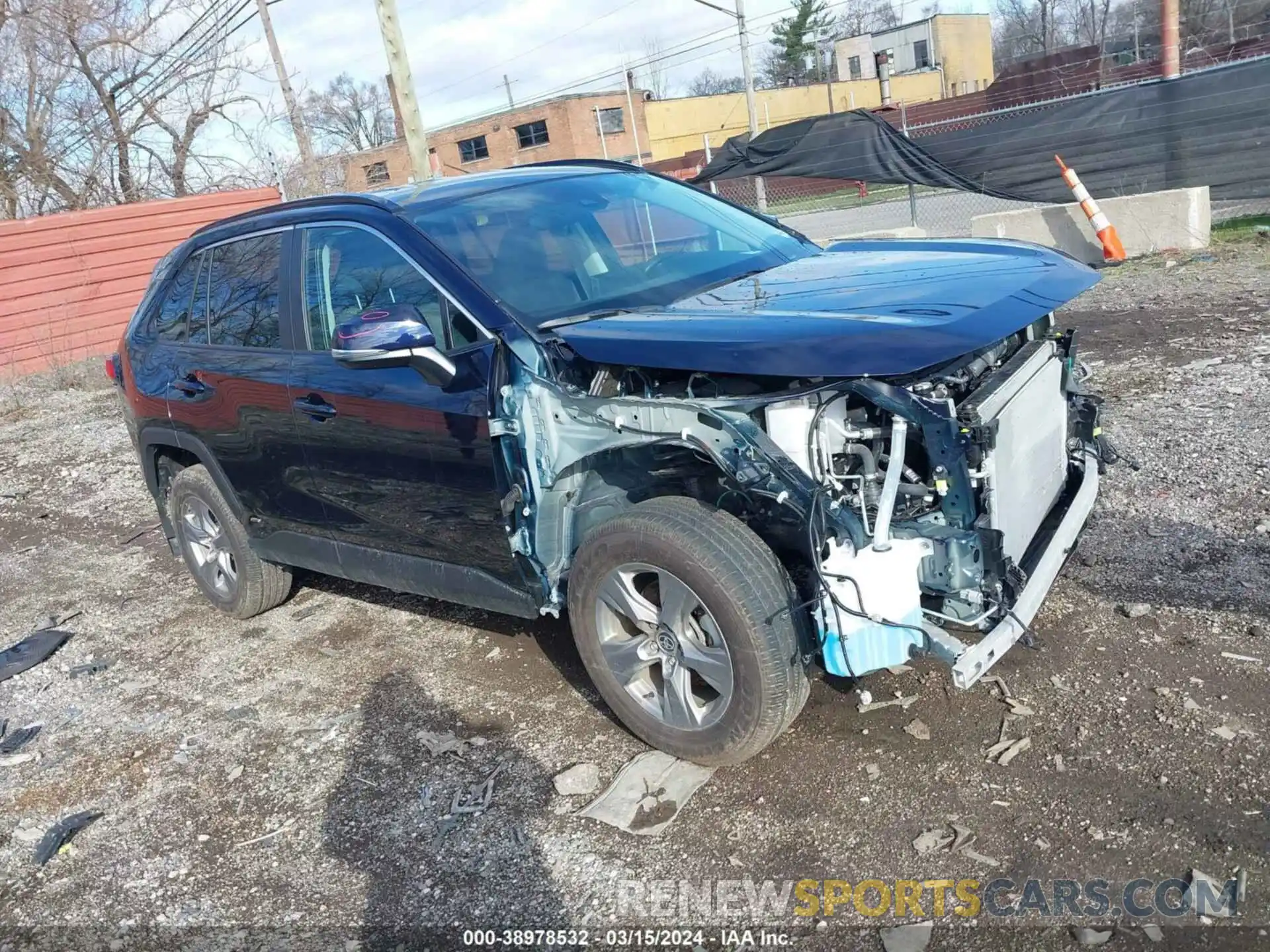 1 Photograph of a damaged car 4T3RWRFV9PU105090 TOYOTA RAV4 2023