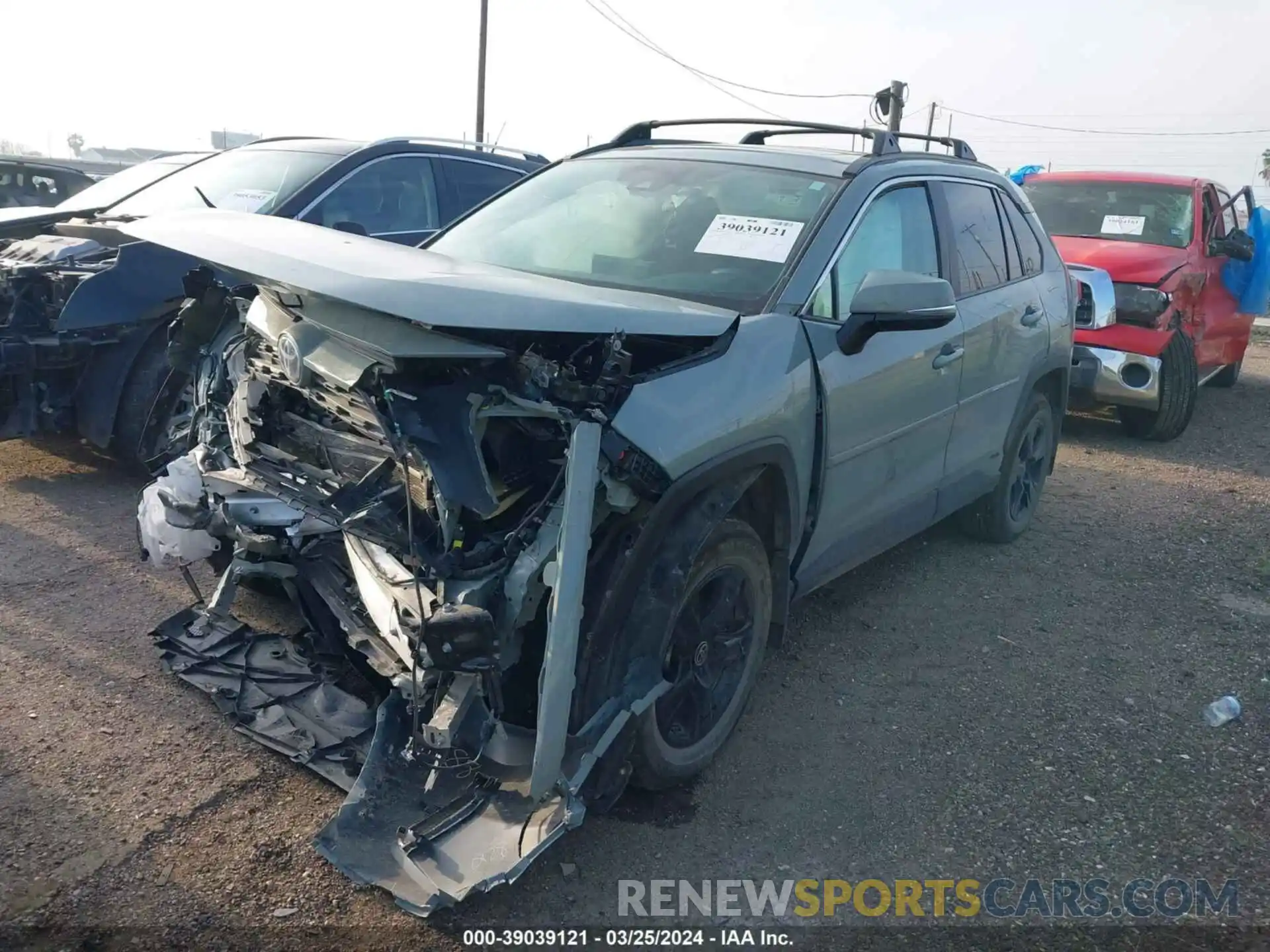 2 Photograph of a damaged car 4T3RWRFVXPU089191 TOYOTA RAV4 2023