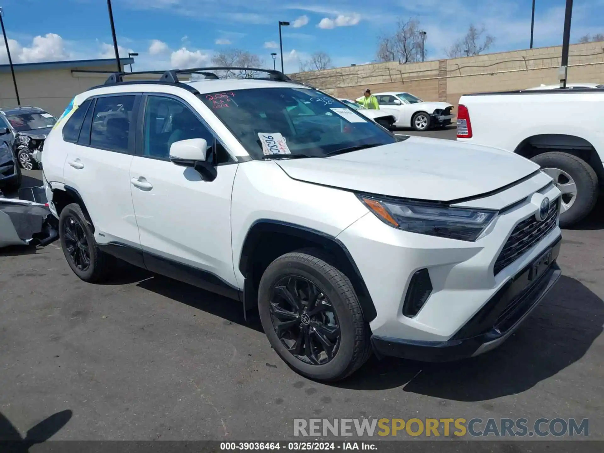 1 Photograph of a damaged car 4T3T6RFV0PU121393 TOYOTA RAV4 2023