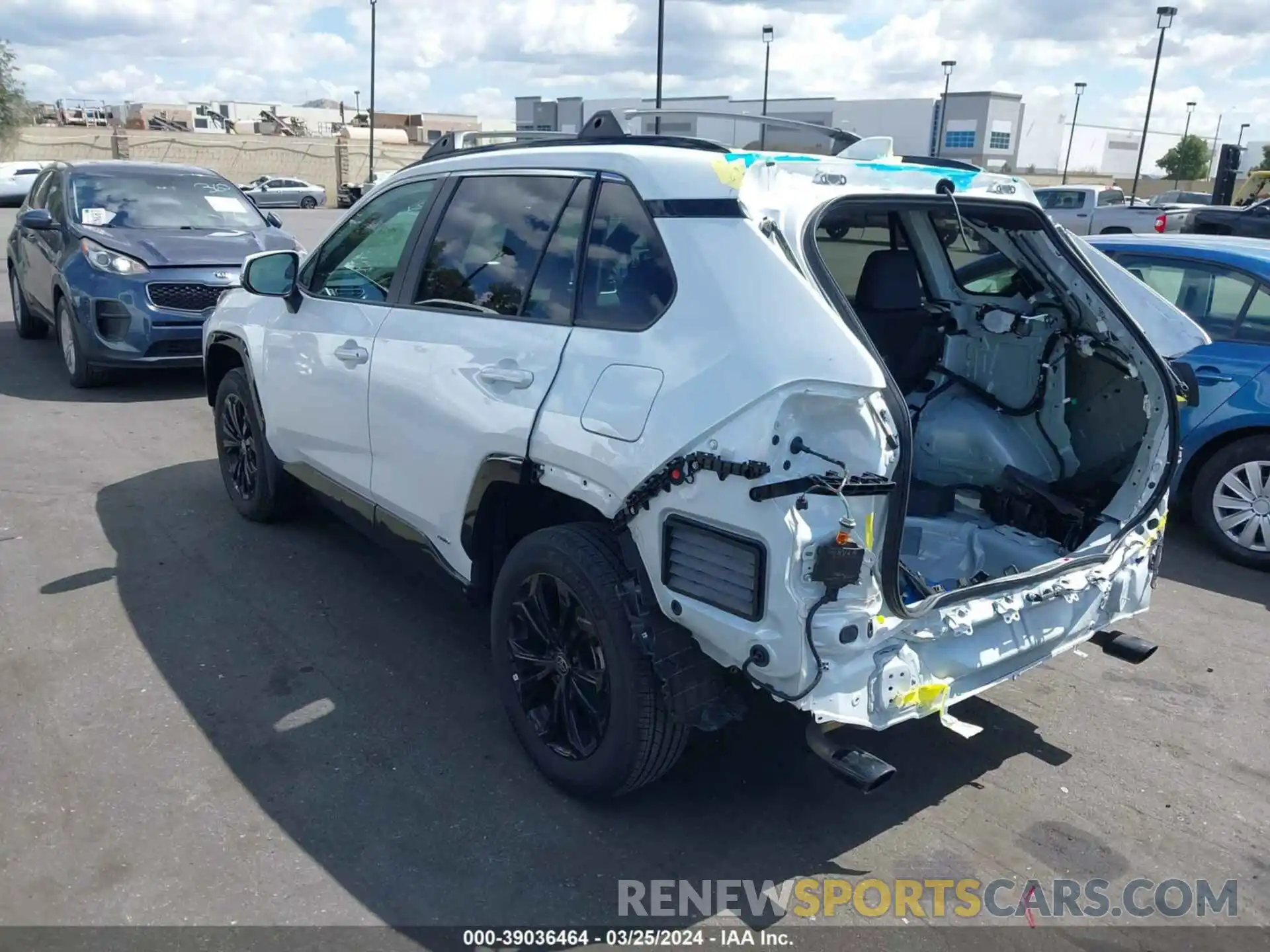 3 Photograph of a damaged car 4T3T6RFV0PU121393 TOYOTA RAV4 2023