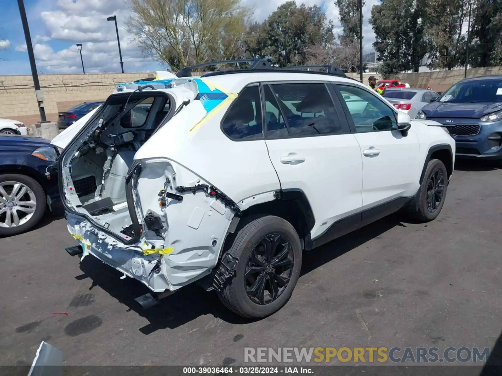 4 Photograph of a damaged car 4T3T6RFV0PU121393 TOYOTA RAV4 2023