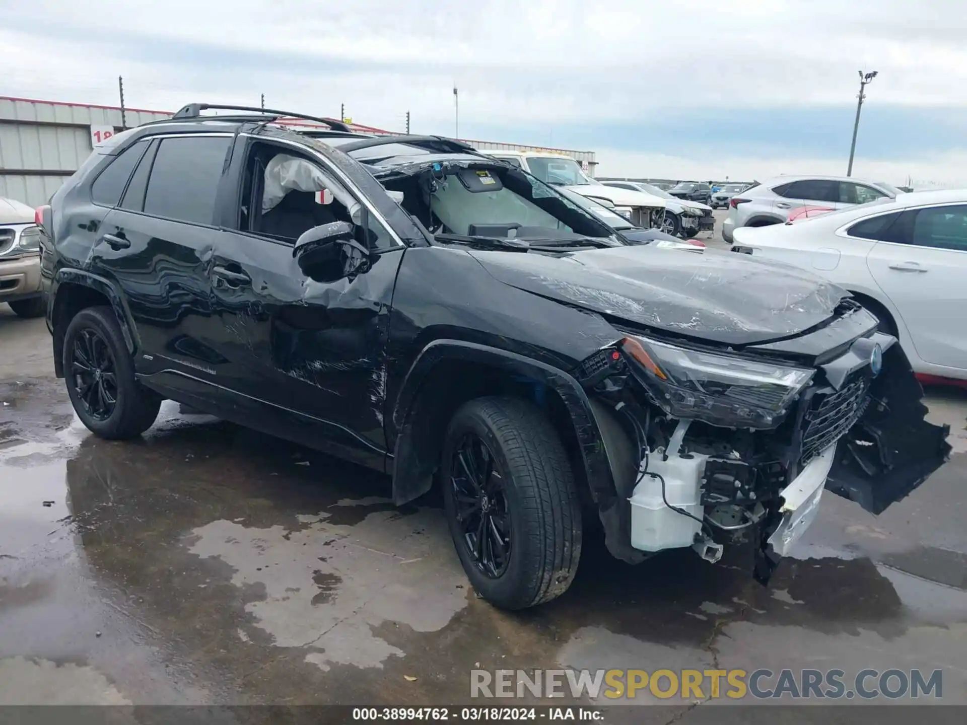 1 Photograph of a damaged car 4T3T6RFV1PU123203 TOYOTA RAV4 2023