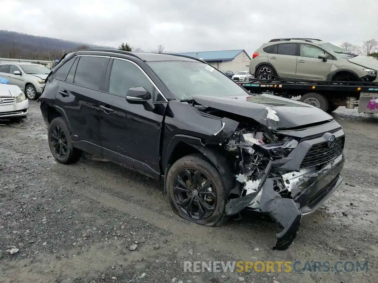 4 Photograph of a damaged car 4T3T6RFV3PU110789 TOYOTA RAV4 2023