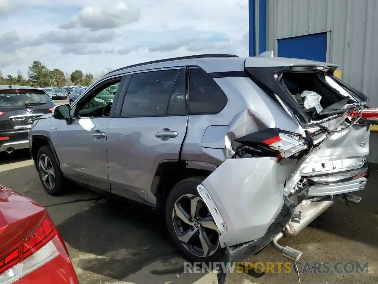 2 Photograph of a damaged car JTMAB3FV3PD146401 TOYOTA RAV4 2023