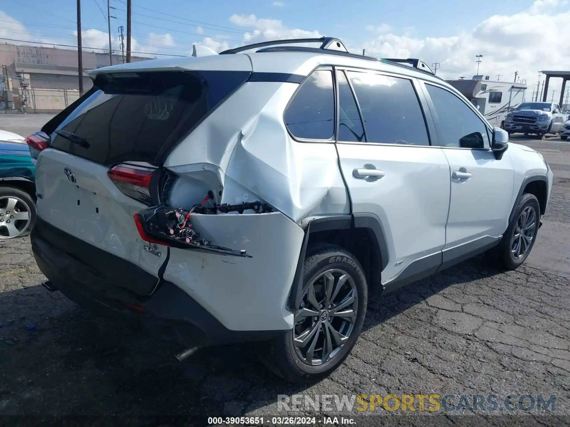 4 Photograph of a damaged car JTMB6RFV1PD101906 TOYOTA RAV4 2023