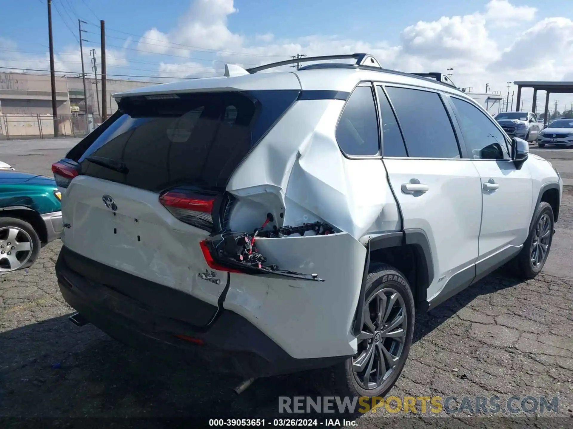 6 Photograph of a damaged car JTMB6RFV1PD101906 TOYOTA RAV4 2023